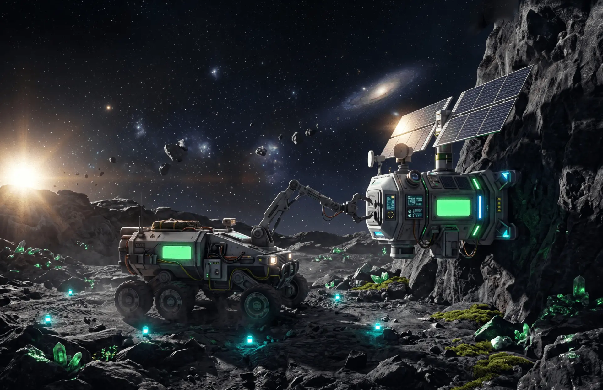 Robot lunar