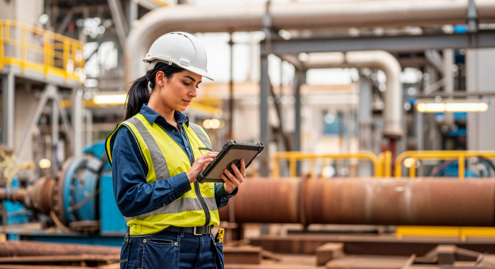 Mujer, ingenieria industrial con uno de los mejores sueldos en Perú 
