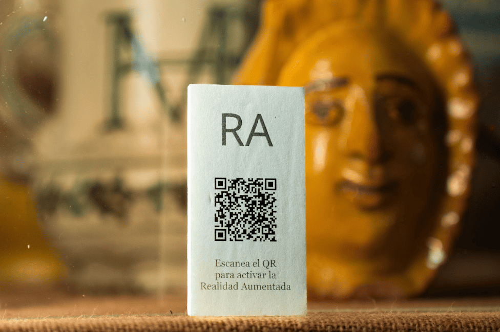 QR para experiencia de realidad aumentada