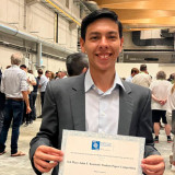 alumno UTEC gana premio en austria