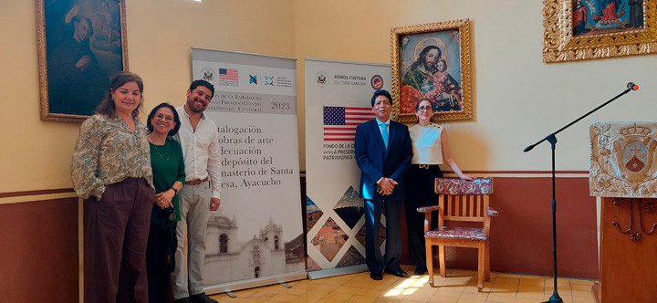 UTEC gana el Fondo de la Embajadora 2023 para la preservación del patrimonio cultural de Ayacucho 